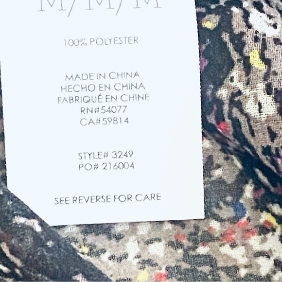 Cabi Paris Sheer Long Sleeve Blouse Top Button-Up Style #3249 Womens Sz M - Picture 7 of 9